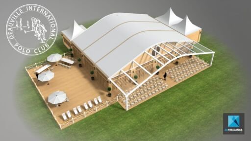 rendu 3d structure événementiel