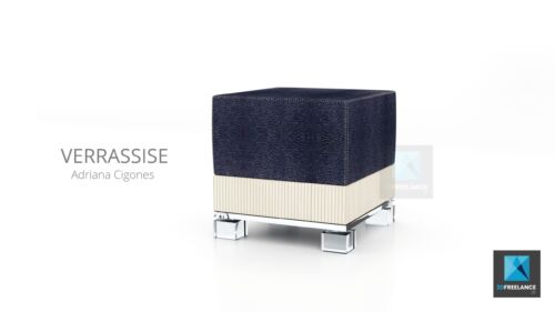 design 3d pouf - meuble