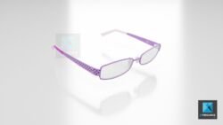 dessin 3d lunettes