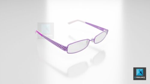 dessin 3d lunettes