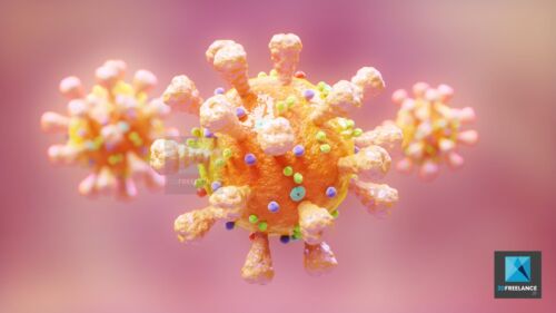 image 3d coronavirus