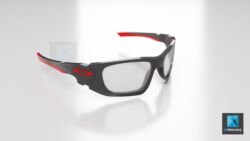 modélisation 3d lunettes de soleil