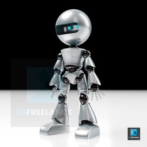 modélisation 3D robot