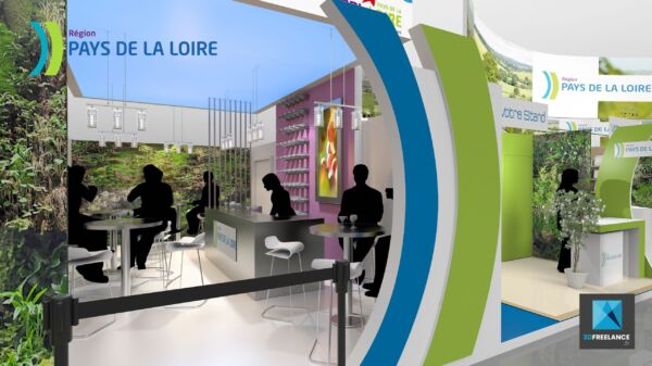 designer stand pavillon salon agriculture