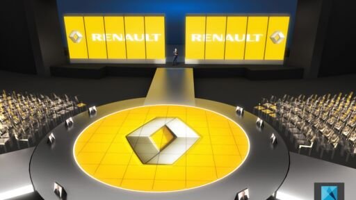 dessin 3d événementiel convention d'entreprise