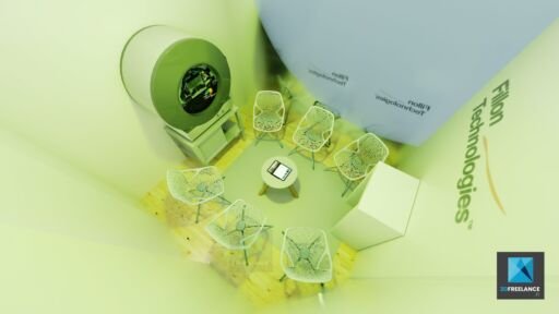 image 3d stand moderne - fillon technologies