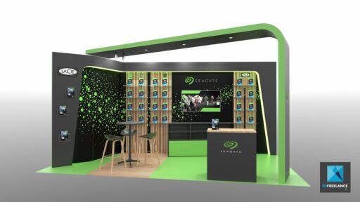 image 3d stand seagate