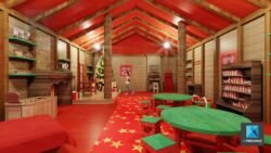 modélisation 3d magasin de jouets