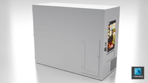 distributeur automatique dessin 3d