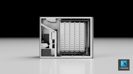 distributeur automatique image 3d