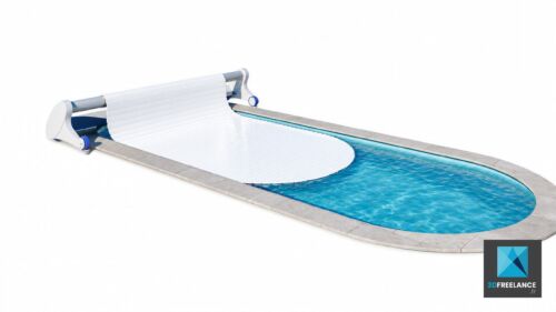 illustration 3d piscine