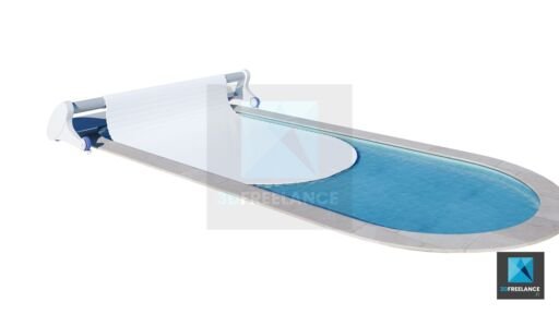 illustration 3d piscine