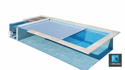 image 3d piscine