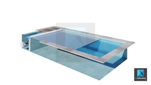 modélisation 3d piscine