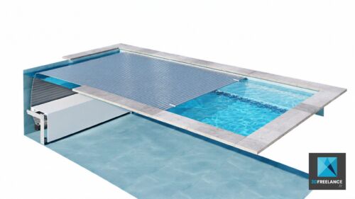 perspective 3d piscine