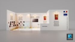 stand salon du livre - design