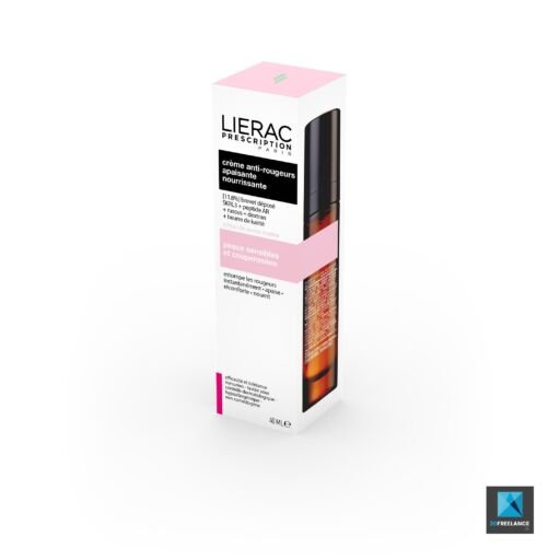 image 3d packaging produit cosmétique - Lierac