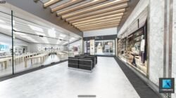 image 3d - visite virtuelle - magasins - galerie marchande - centre commercial