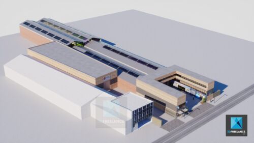 plan 3d espace automobile garage entretien de véhicules