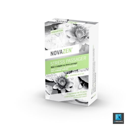 rendu 3d packaging produit médicaux Sanofi