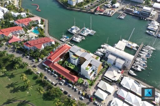 plan 3drésidence Guadeloupe - immobilier architecture - freelance modélisation