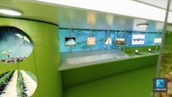 perspective 3d camion évènementiel Syngenta