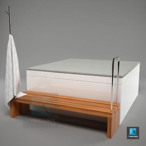 perspective 3d jacuzzi