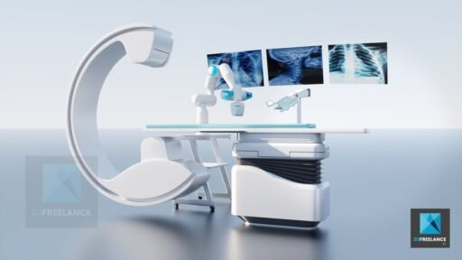 modélisation 3d matériel médical