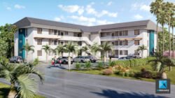 image 3d immeuble résidentiel Guyane française
