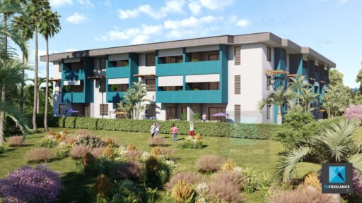 image 3d résidence Guyane française