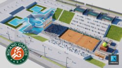 image 3d roland garros - fft