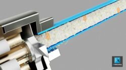 animation 3d de particules drag'eau