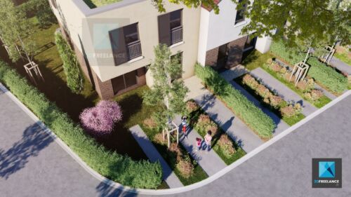 modélisation 3d lotissement Île-de-France saint-mammes