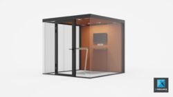 freelance design produit 3D meubles d'entreprises - meeting box