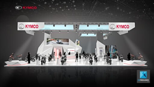 Stand Kymco - salon de la moto, du scooter et du quad