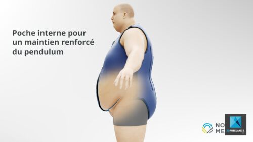 animation 3d médicale film produit novatex - obèses sur-poids