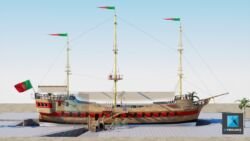 illustration 3d bateau