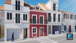 perspective 3d rénovation façade - rendu 3d image