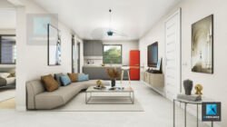 dessin 3d Guyane séjour architecture