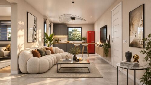 dessin 3d Guyane séjour architecture