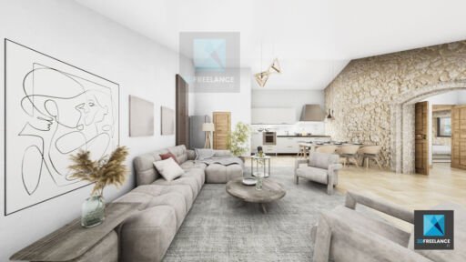 image 3d gite architecture