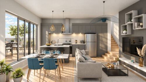 image 3d rendu immobilier architecture Québec canada - tarif prix devis