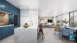 image 3d séjour cuisine suisse