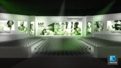 maquette 3d évènementiel forum - scénographie plénière