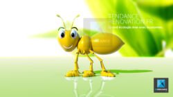 mascotte 3d fourmi personnage modélisation 3D