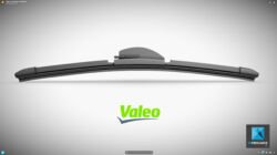 modélisation 3d essuie-glace valeo