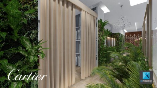 visite virtuelle 3d showroom cartier