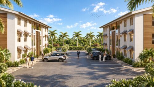 image 3d Guyane résidence immobilier architecture