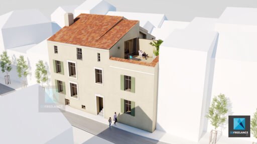 maquette 3d maquettiste 3d freelance architecture immobilier immeuble