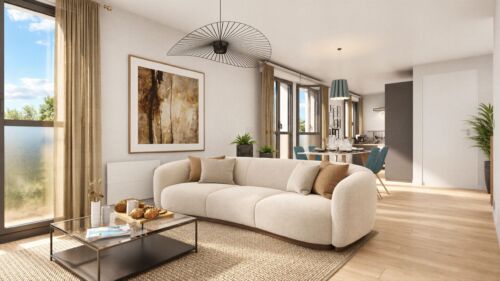 perspective 3d appartement Île-de-France freelance